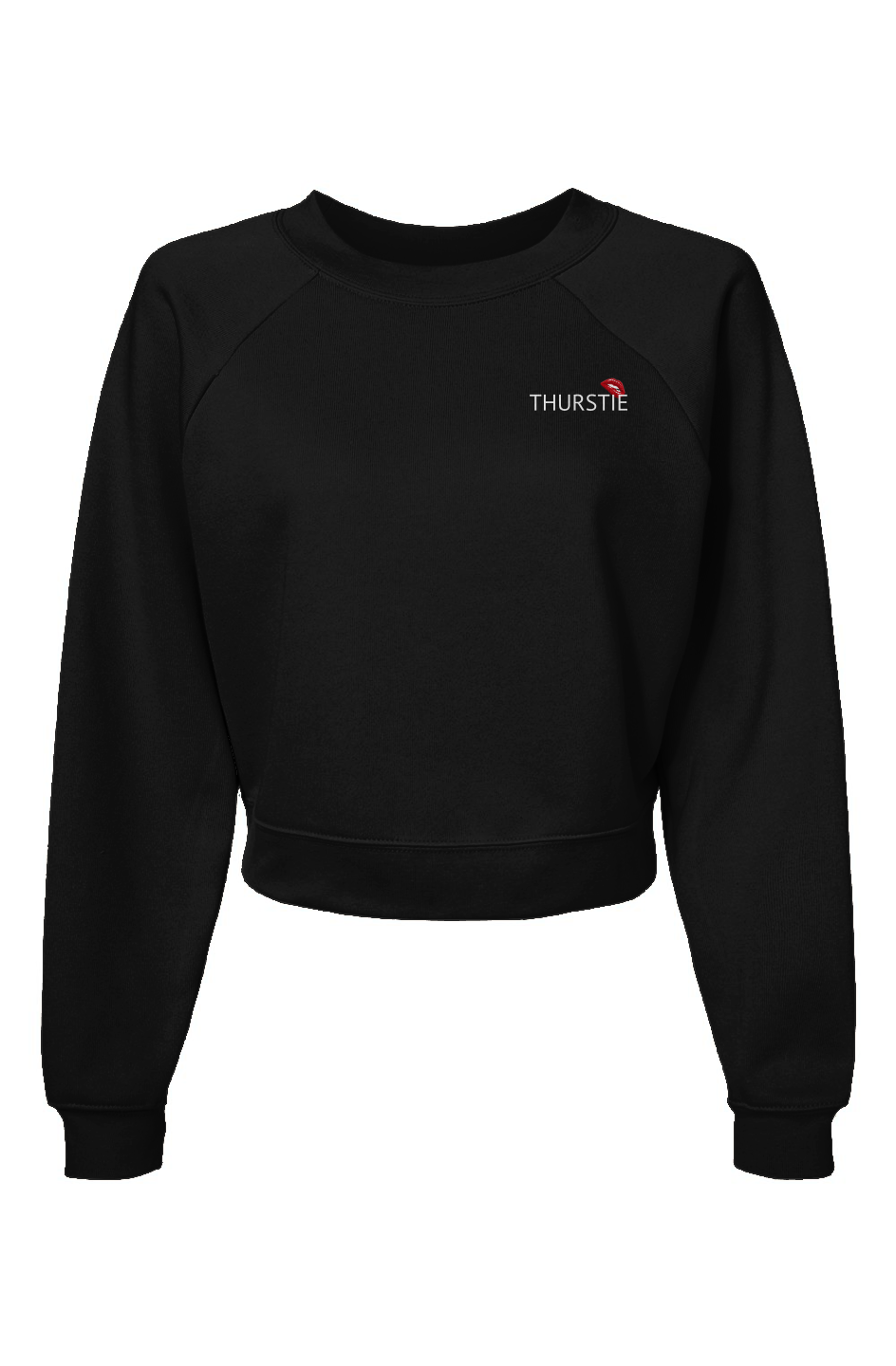 Thurstie Women Raglan Pullover Fleece Sweatshirt