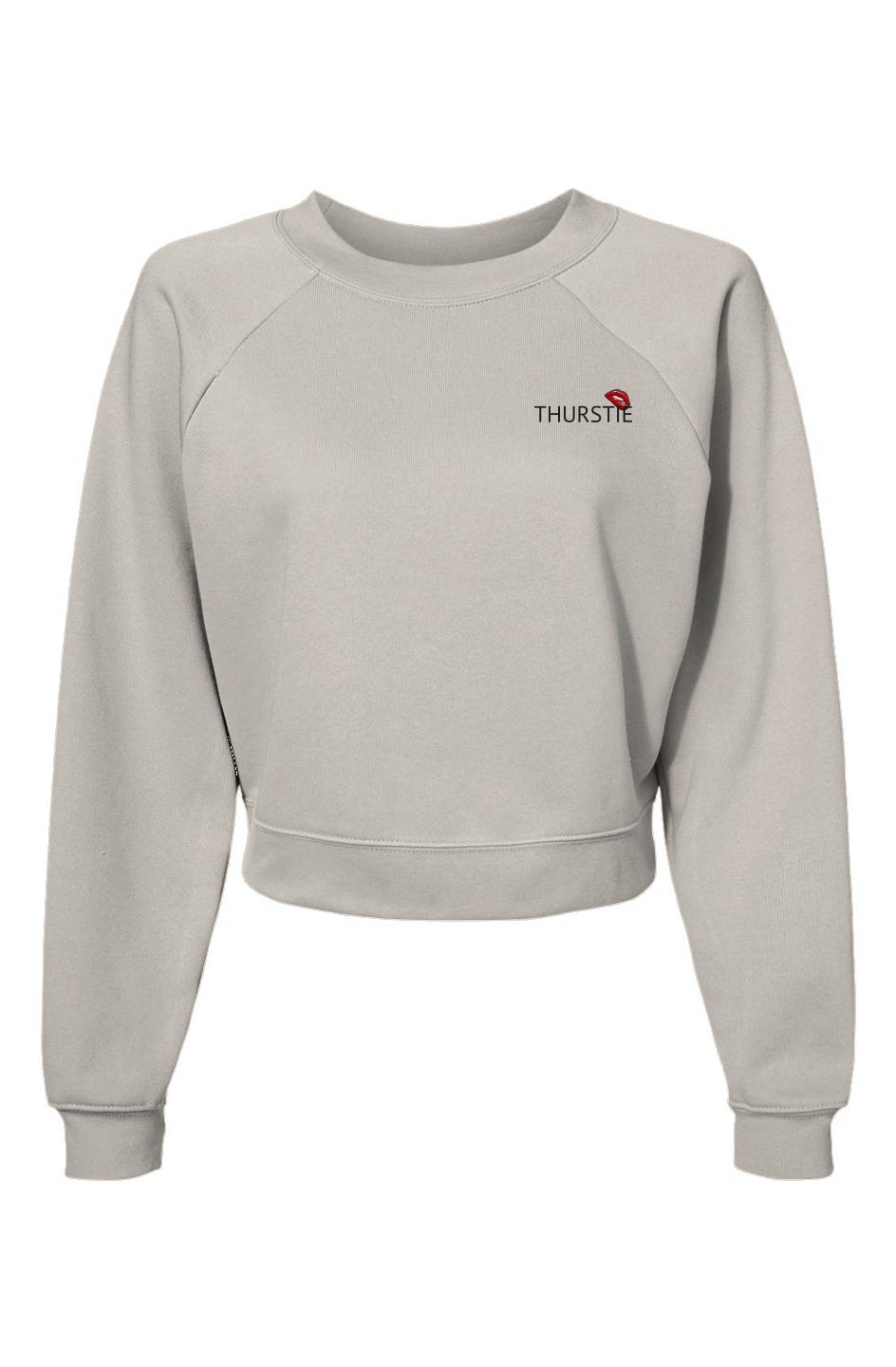 Thurstie Women Raglan Pullover Fleece Sweatshirt