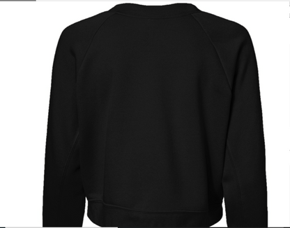 Thurstie Women Raglan Pullover Fleece Sweatshirt