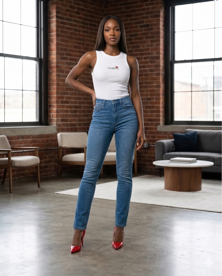 Thurstie Women Organic Rib Tank