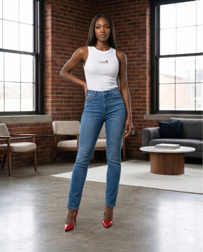 Thurstie Women Organic Rib Tank